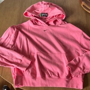 Nike Pink hoodie, XS